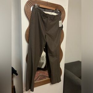 Michael Kors brown dress pant 34 x 32L